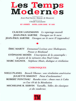 cover image of Les Temps modernes N° 649 N° 649